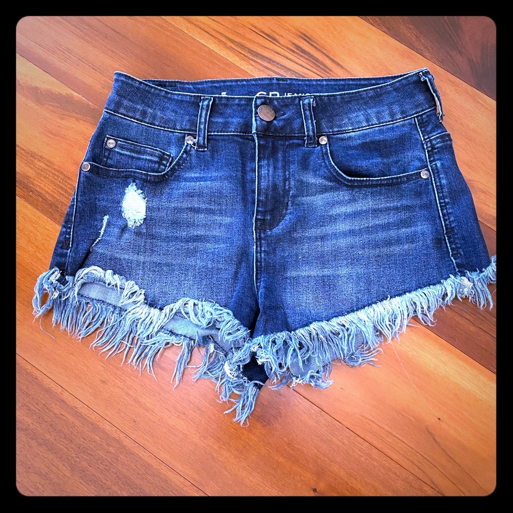 Dark CP Jean shorts